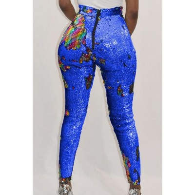 Sequins Skinny Sexy Nighclub Leggings