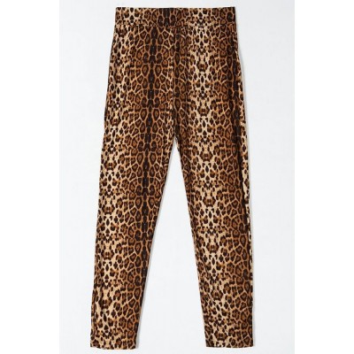 Leopard High Waist Casual Leggings